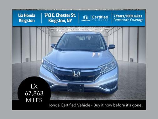 Modern Steel Metallic 2016 Honda CR-V LX