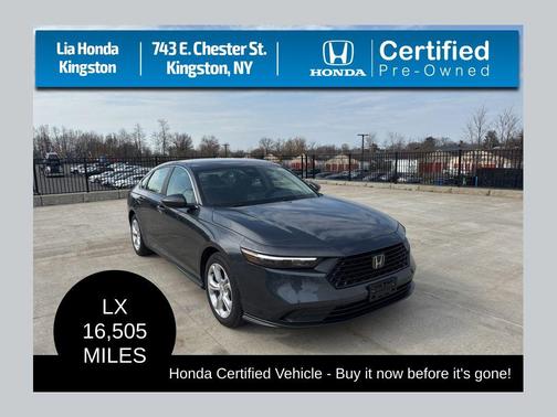 Meteorite Gray Metallic 2025 Honda Accord LX 1.5T
