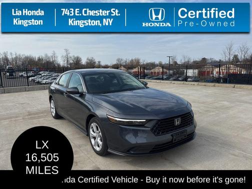 Meteorite Gray Metallic 2025 Honda Accord LX 1.5T