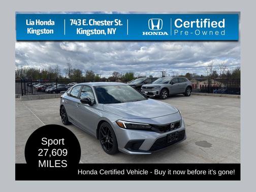 Lunar Silver Metallic 2024 Honda Civic Sport