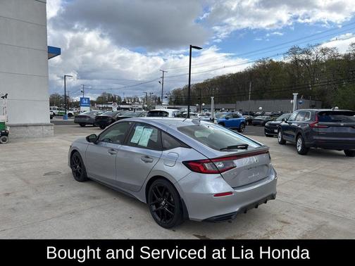 Lunar Silver Metallic 2024 Honda Civic Sport