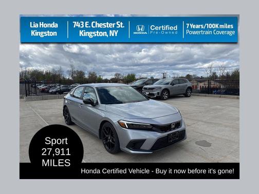 Lunar Silver Metallic 2024 Honda Civic Sport
