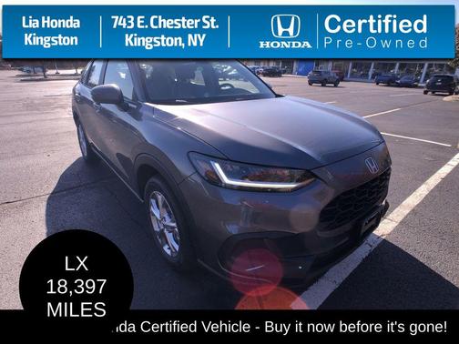 Modern Steel Metallic 2025 Honda HR-V LX