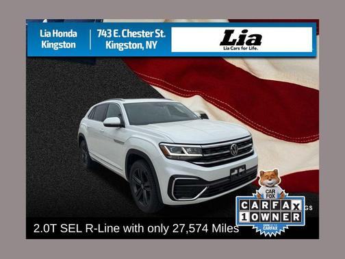 Oryx White Pearl 2022 Volkswagen Atlas Cross Sport 2.0T SEL