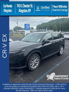 Still Night Pearl 2024 Honda CR-V EX AWD