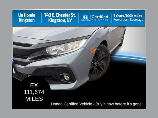 Sonic Gray Pearl 2019 Honda Civic EX