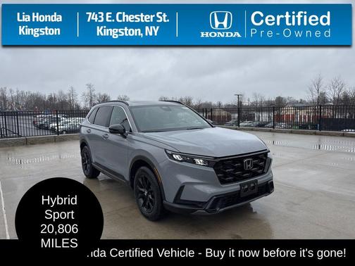 Urban Gray Pearl 2023 Honda CR-V Hybrid Sport AWD