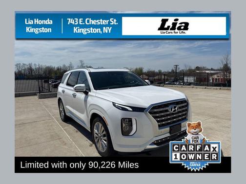 Hyper White 2020 Hyundai PALISADE Limited