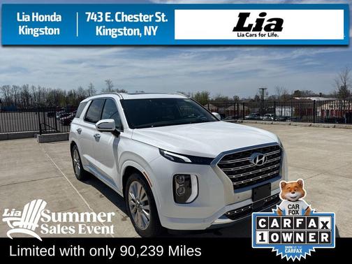 Hyper White 2020 Hyundai PALISADE Limited