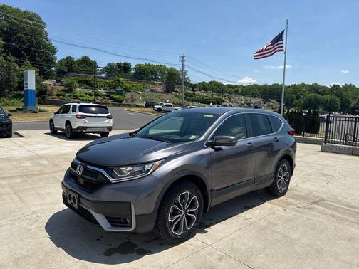 Sonic Gray Pearl 2021 Honda CR-V AWD EX