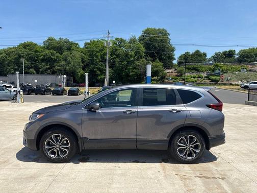 Sonic Gray Pearl 2021 Honda CR-V AWD EX