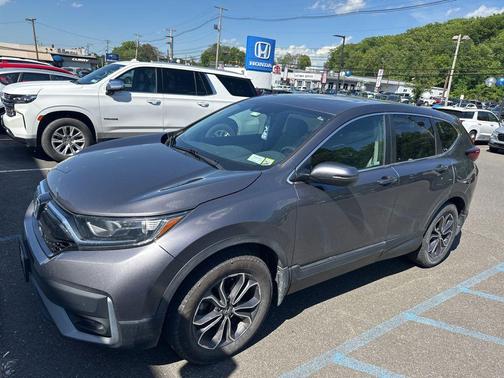 Sonic Gray Pearl 2021 Honda CR-V AWD EX