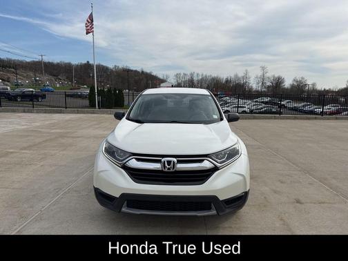 White Diamond Pearl 2018 Honda CR-V LX
