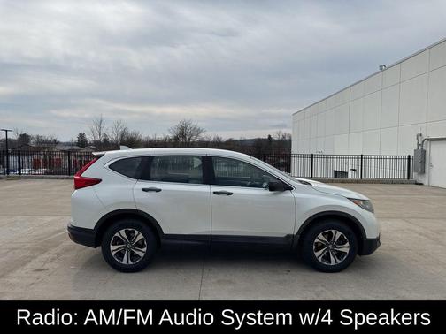 White Diamond Pearl 2018 Honda CR-V LX