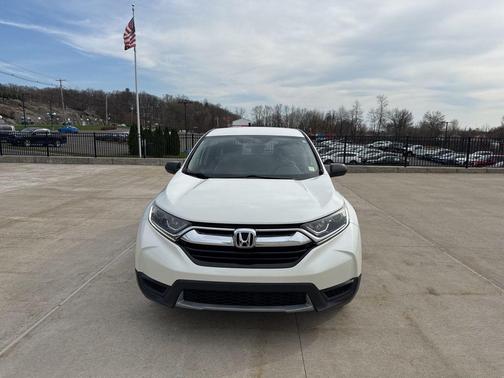 White Diamond Pearl 2018 Honda CR-V LX