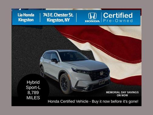 Meteorite Gray Metallic 2026 Honda CR-V Hybrid Sport-L AWD