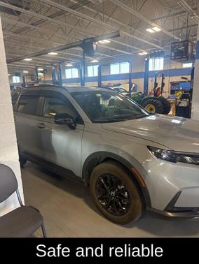 Meteorite Gray Metallic 2026 Honda CR-V Hybrid Sport-L AWD