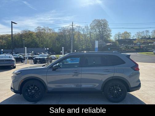 Meteorite Gray Metallic 2026 Honda CR-V Hybrid Sport-L AWD