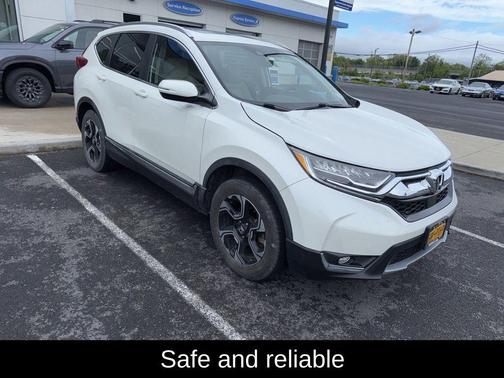 White Diamond Pearl 2017 Honda CR-V Touring