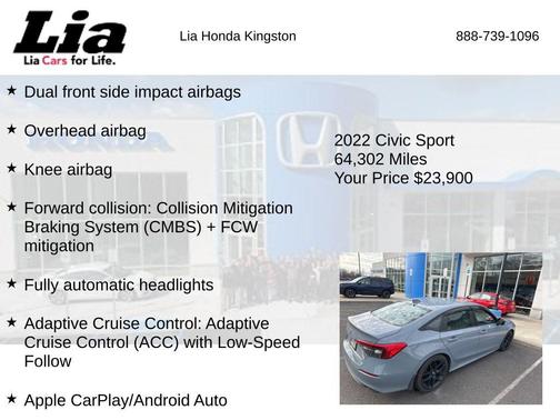 2022 Honda Civic Sport