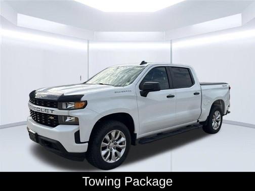 Summit White 2021 Chevrolet Silverado 1500 Custom