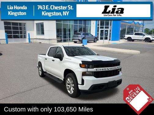 Summit White 2021 Chevrolet Silverado 1500 Custom
