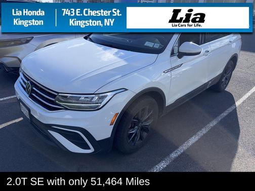 Oryx White Pearl 2022 Volkswagen Tiguan 2.0T SE 4MOTION