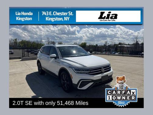 Oryx White Pearl 2022 Volkswagen Tiguan 2.0T SE 4MOTION