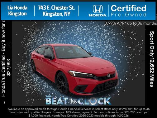 2022 Honda Civic Sport