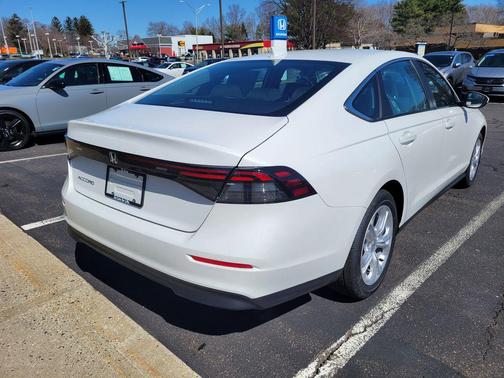 Platinum White Pearl 2026 Honda Accord LX 1.5T