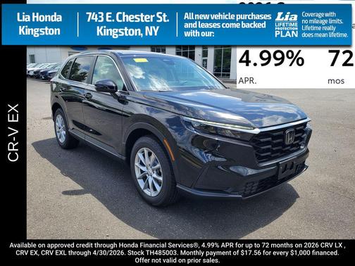 Nh-731p/Crystal Bl 2026 Honda CR-V EX AWD