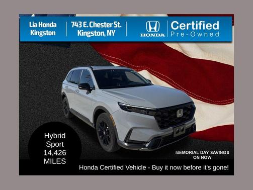 Urban Gray Pearl 2025 Honda CR-V Hybrid Sport AWD