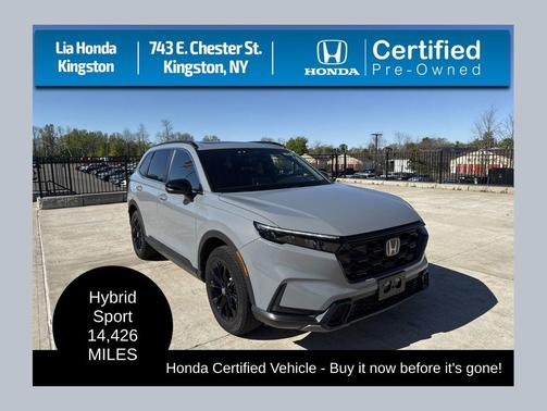Urban Gray Pearl 2025 Honda CR-V Hybrid Sport AWD