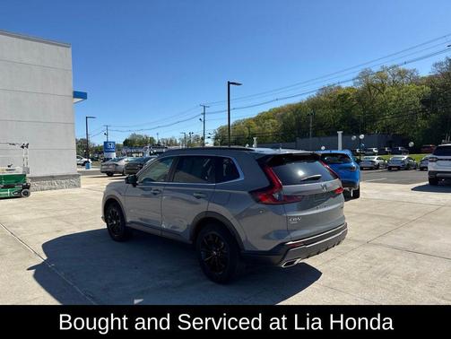 Urban Gray Pearl 2025 Honda CR-V Hybrid Sport AWD