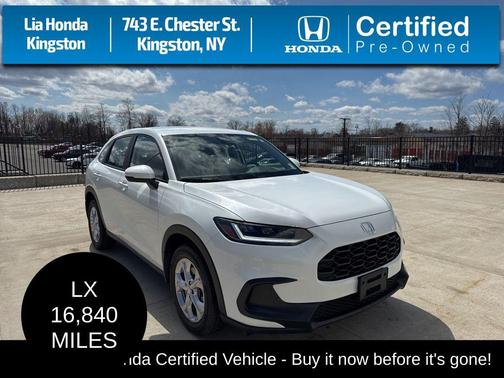 Platinum White Pearl 2024 Honda HR-V LX