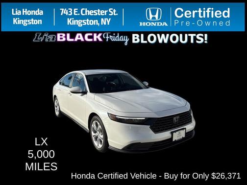 2025 Honda Accord LX 1.5T