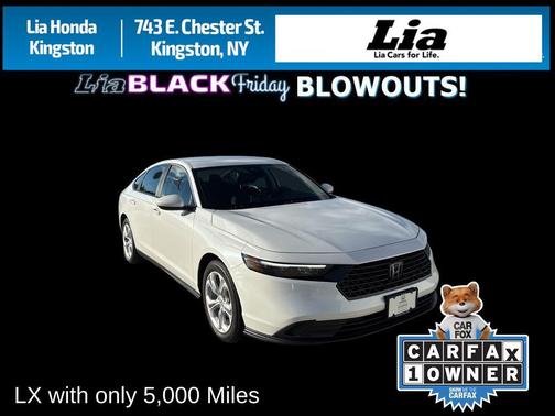 2025 Honda Accord LX 1.5T