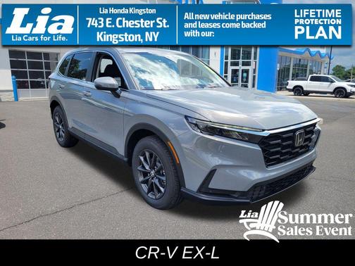 Urban Gray Pearl 2026 Honda CR-V EX-L AWD