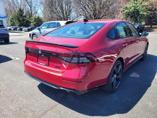 Radiant Red Metallic 2026 Honda Accord Hybrid Sport-L