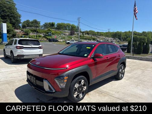 Ultimate Red Metallic 2024 Hyundai KONA SEL