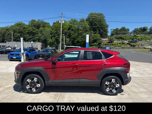Ultimate Red Metallic 2024 Hyundai KONA SEL