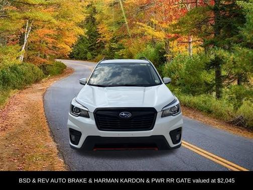 Crystal White Pearl 2019 Subaru Forester Sport