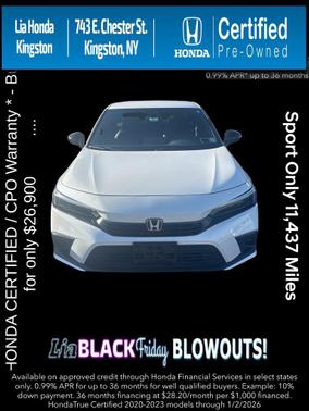 2024 Honda Civic Sport