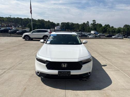 Platinum White Pearl 2024 Honda Accord Hybrid Touring
