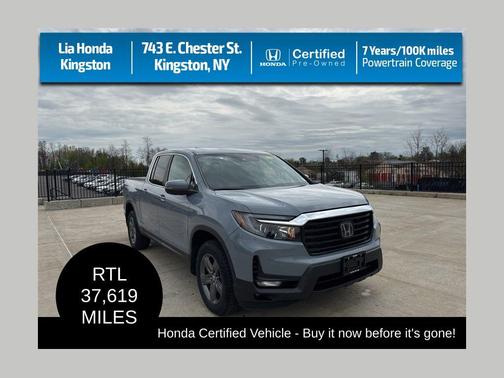 Sonic Gray Pearl 2023 Honda Ridgeline RTL