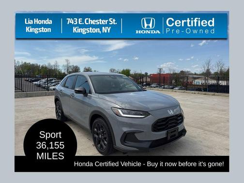 Urban Gray Pearl 2024 Honda HR-V AWD Sport