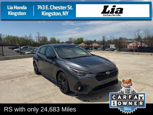 Magnetite Gray Metallic 2024 Subaru Impreza RS
