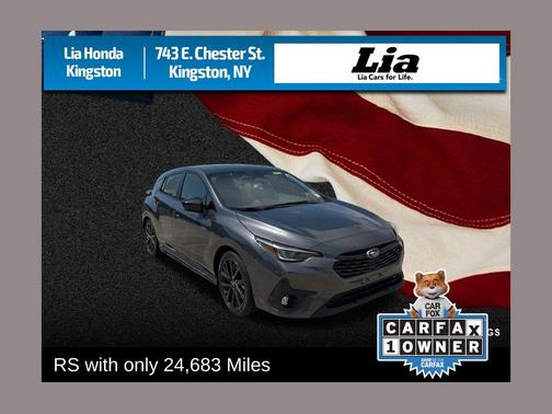 Magnetite Gray Metallic 2024 Subaru Impreza RS