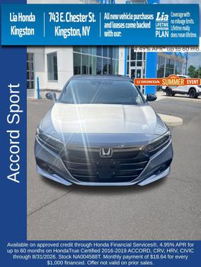 Lunar Silver Metallic 2022 Honda Accord Sport 2.0T