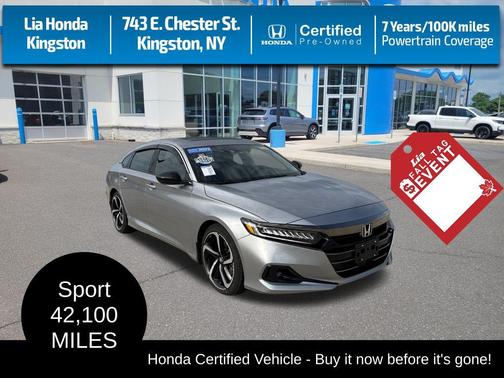 Lunar Silver Metallic 2022 Honda Accord Sport 2.0T